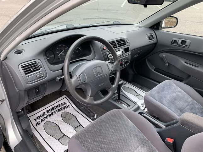 98 Honda Civic Interior