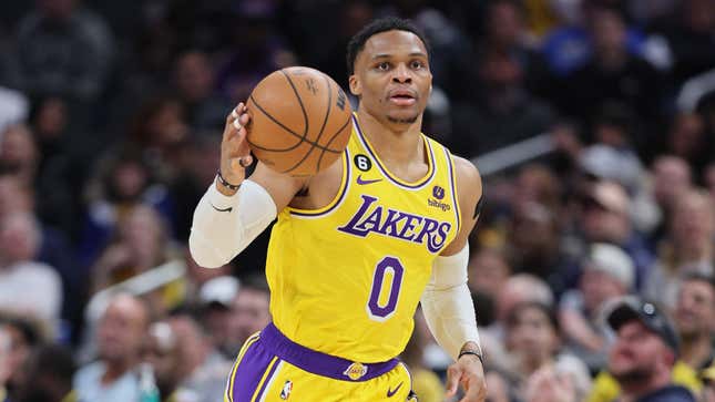 The Los Angeles Lakers are trading Russell Westbrook.