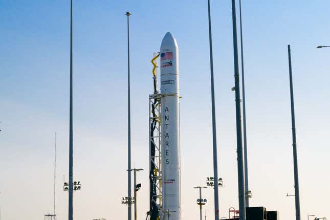 Antares ready for the NG-19 mission.