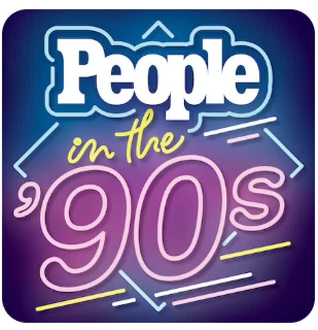 People in the 90s podcast logo 