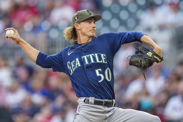 Bryce Miller, Seattle Mariners' top pitching prospect, sets record