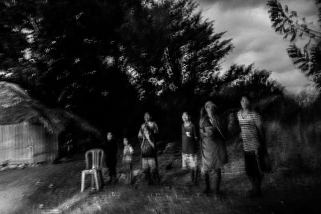 Dolfina’s relatives in Indonesia.