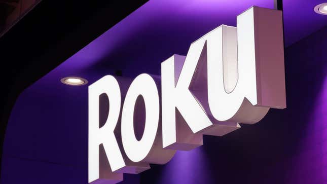 Photo of Roku sign