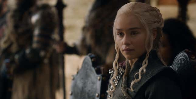 Image for article titled A comprehensive guide to all the side-eye and knowing glances in the “Game of Thrones” finale
