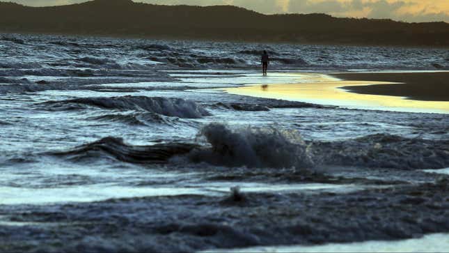 Shela Beach in Lamu, Kenya.