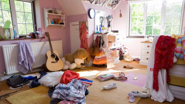 Image for article titled Lazy Family Has Kept Daughter’s Room Exactly The Same As It Was Before She Died