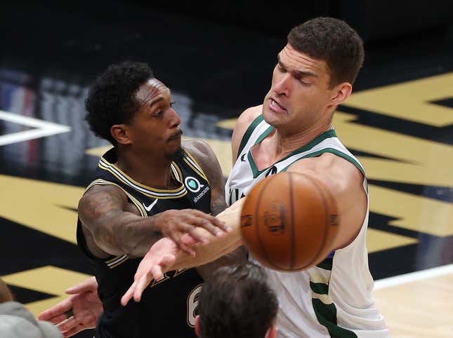 Brook Lopez turned back the clock last night in Bucks’ pivotal Game 5 win.