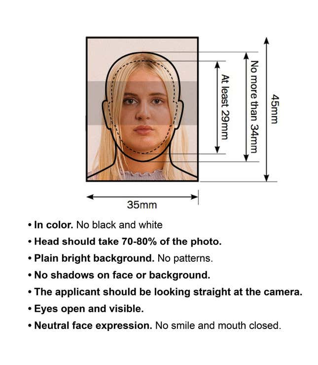 Image for article titled An artist is turning boring passport photos into bizarre portraits