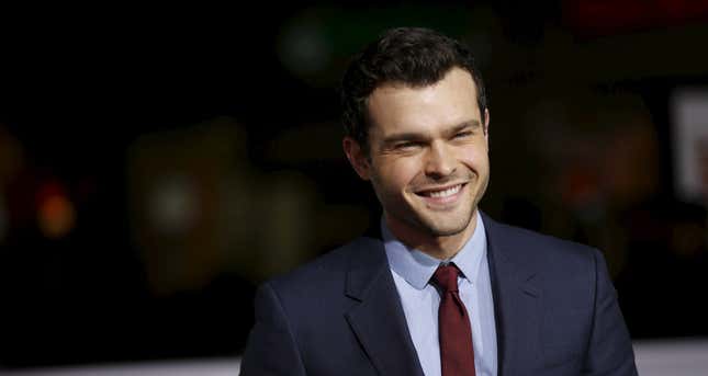 Alden Ehrenreich Han Solo