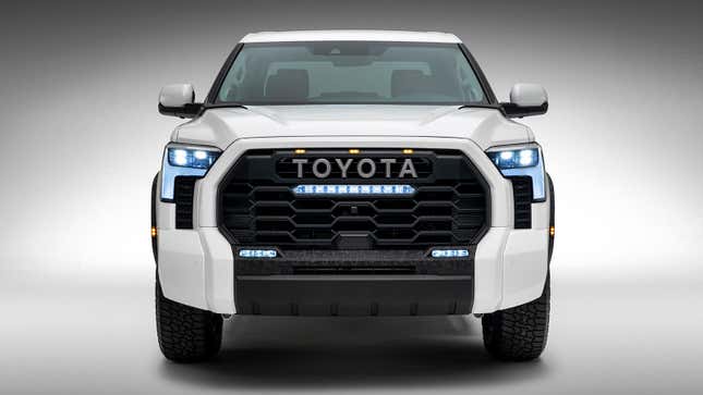 Here Are All Of The 2022 Toyota Tundra's Giant Grilles