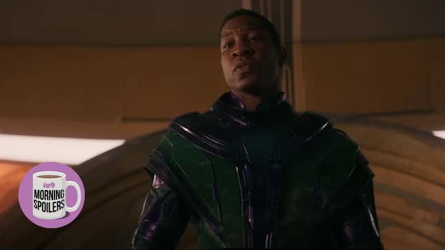 Image for article titled Jonathan Majors&#39; Kang Conquers in the Newest Ant-Man: Quantumania Teaser