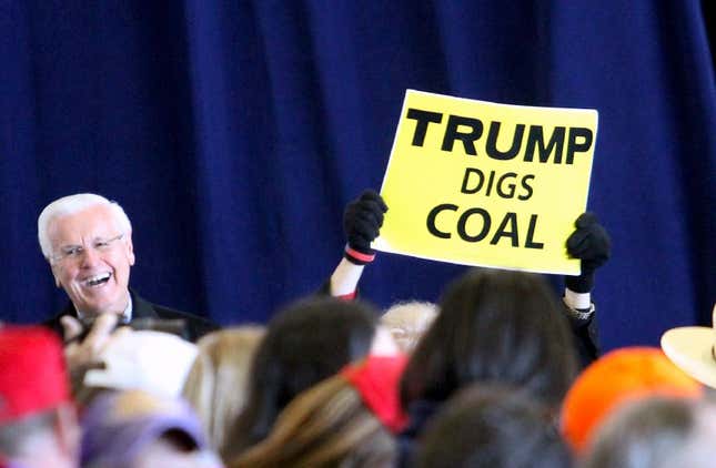 President Trump’s supporters at a GOP rally in December, 2016.
