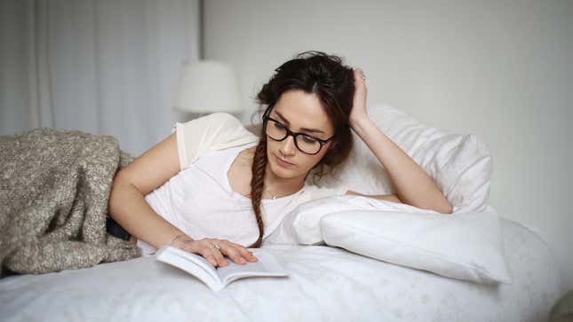 Image for article titled Bored Woman To Give Book Few More Chapters Just In Case Author Gets Better At Writing