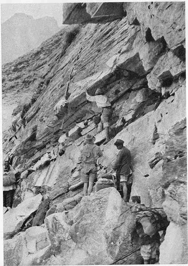 Eric Shipton and Bill Tilman on the 1934 Nanda Devi expedition.