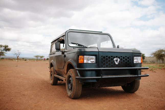 Mobius II on the road.