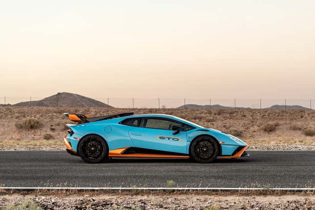 Image for article titled Lamborghini Huracán STO: Drive It Like You Own It