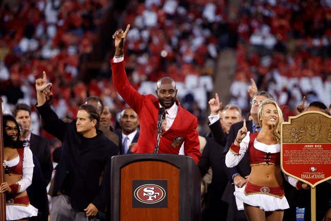 Jerry Rice is still among the greatest WRs ever.