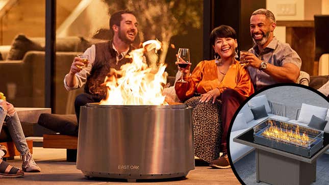 East Oak Fire Pits and Fire Table | Up to 25% off | Amazon