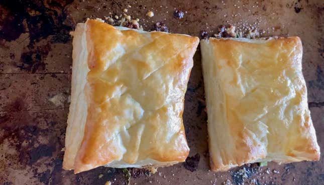 Image for article titled TikTok’s Upside-Down Puff Pastry Hack Is Actually Pretty Good