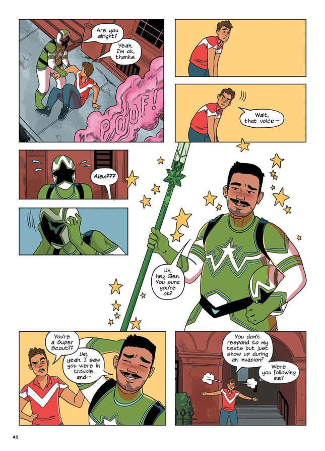 Image for article titled Queer Men Become Romantic Superheroes, Pirates, and More in Comics Anthology Young Men in Love