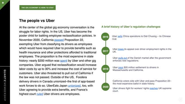 Image for article titled The gig economy gets a boost from the US election