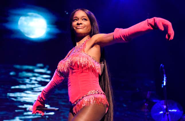 Azealia Banks performs during the Noise Pop Music &amp; Arts festival at The Warfield on February 27, 2022 in San Francisco, California. 
