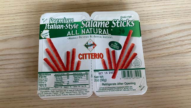 Citterio Premium Italian-Style Salame Sticks