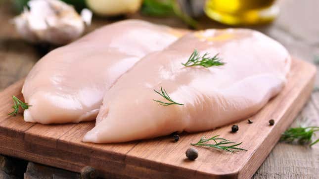Chicken is a common source of Salmonella infection, especially if undercooked.