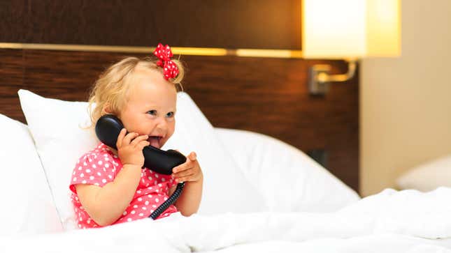 Image for article titled How to Make Staying at a Hotel With Your Kids Suck Less