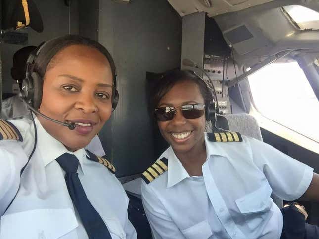 Image for article titled Photos: Meet the female pilots who are taking over Zimbabwe and Ethiopia’s skies