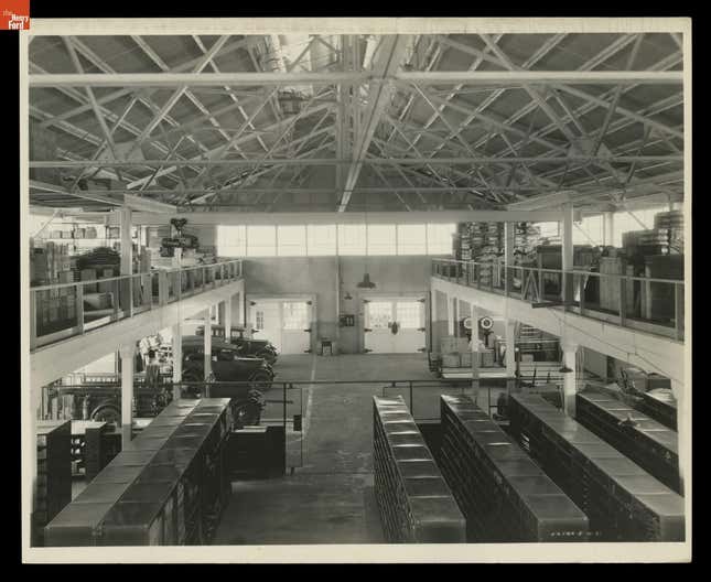 Interior of Receiving Building, Fordlandia, Brazil, August 1931
