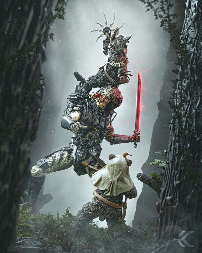 Image for article titled These Toy Mash-Up Photos Are Freaking Rad