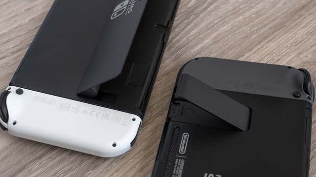 The kickstand on the original Nintendo Switch was barely functional.