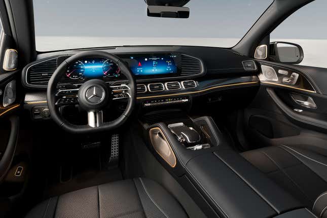 Image for article titled The 2024 Mercedes GLS Adds a Bit of Power and a Controversial Steering Wheel