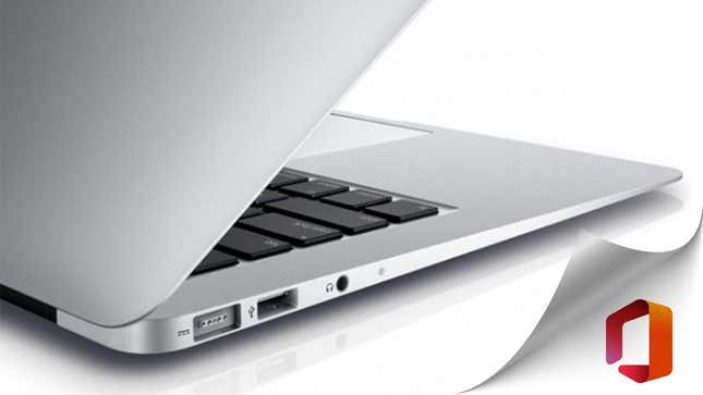Image for article titled You Can Get a Refurbished MacBook Air (and a Lifetime of Microsoft Office) for 25% Off