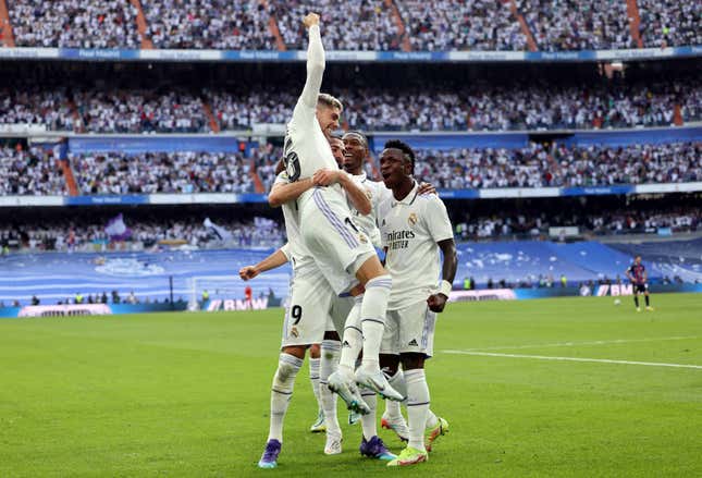 Image for article titled Real Madrid are young and dynamic and it’s annoying