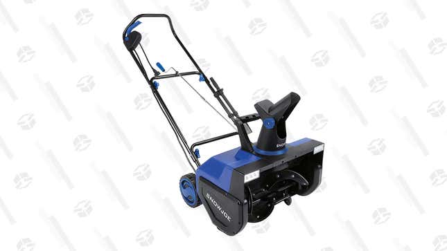 Prepare Your Driveway for the Next Snowfall With an Electric Snow Blower—30% off