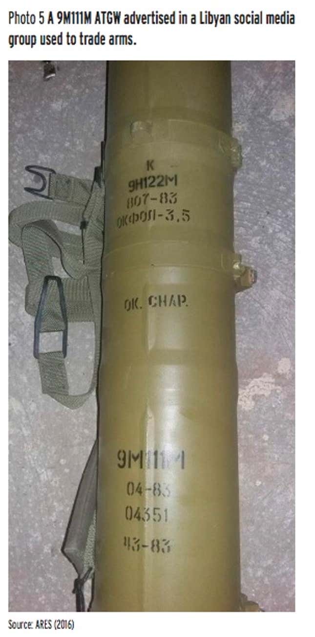 Image for article titled In Libya, you can buy an anti-aircraft gun on Facebook