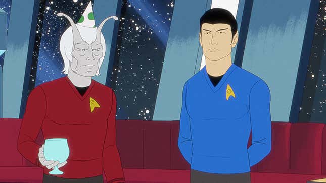 Image for article titled Strange New Worlds Takes a Turn for the Stranger in This Wild Star Trek Animated Short