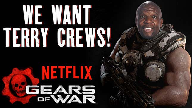 Terry Crews on the <i>Gears of War</i> Live-Action Movie