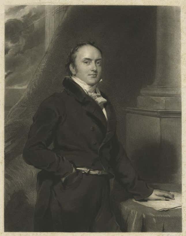 Alexander Baring, the banker whose loan to France set off the liquidity boom.