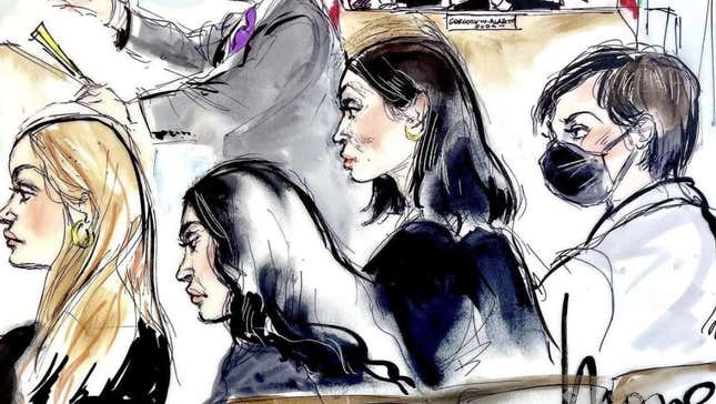 Image for article titled A Courtroom Artist Gives Us a Rare View of the Real Kardashians