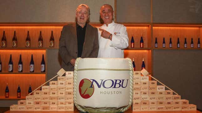 Nobu Founders Robert De Niro and Chef Nobu Matsuhisa