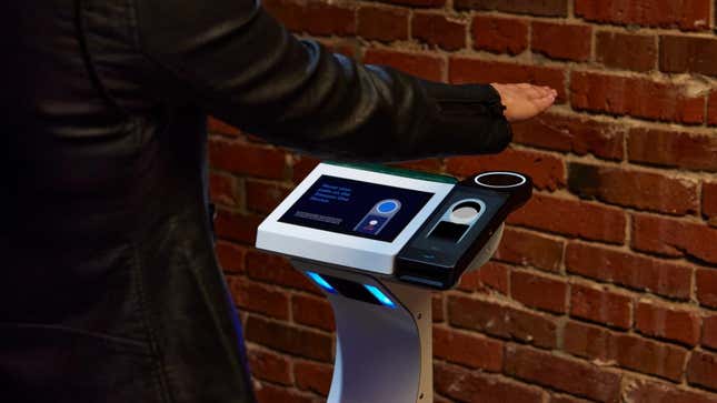 Amazon One, the palm reader technology, now rolling out to the Red Rocks Ampitheatre in Denver, Colorado.