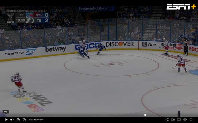 Image for article titled The Tampa Bay Lightning have channeled Admiral Ackbar to get back into the series