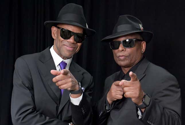 Jimmy Jam and Terry Lewis attend the 62nd Annual GRAMMY Awards “Let’s Go Crazy” The GRAMMY Salute To Prince on January 28, 2020, in Los Angeles, California. 