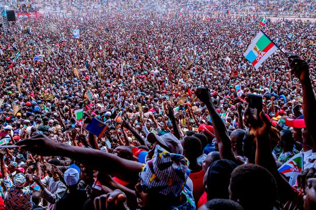 Political rallies don’t come cheap