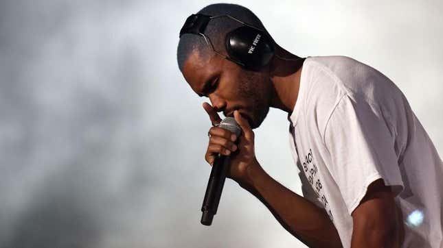 Image for article titled Filmmaker Told to Destroy All Footage of Frank Ocean’s Less Than Impressive Coachella Set