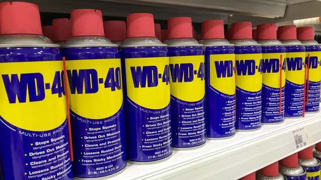 Image for article titled 12 Clever Things You Never Knew WD-40 Could Do