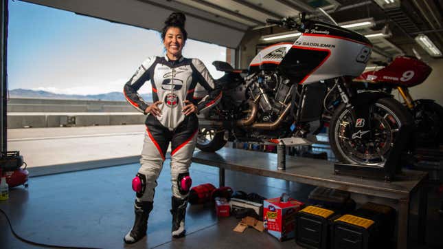 Image for article titled Patricia Fernandez Is The Only Woman Racing Baggers